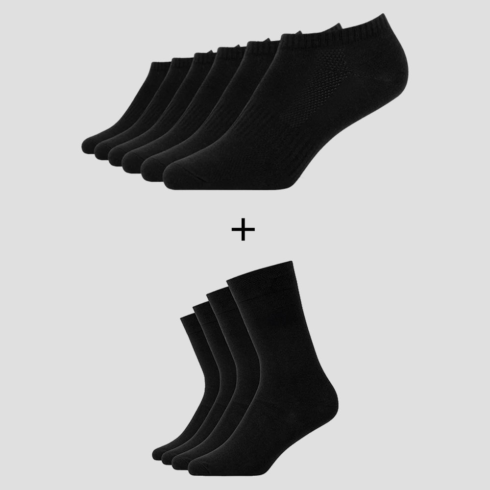 1 Sneaker socks + Business Socks