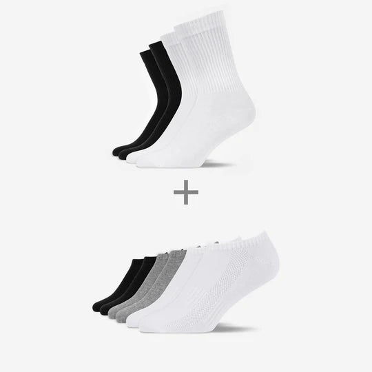 1 Sneaker socks + Business Socks